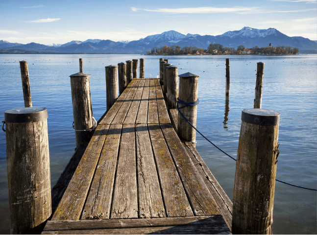 Dock on a lake | Featured image for Industrial Demolition Brisbane page Gumdale Demolitions